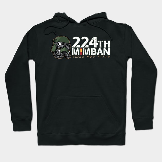 224th Mimban Hoodie by Mudtrooper.co.uk